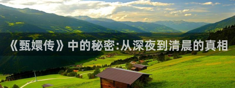 合肥保利电影院今日放映表：《甄嬛传》中的秘密:从深夜到清晨的真相
