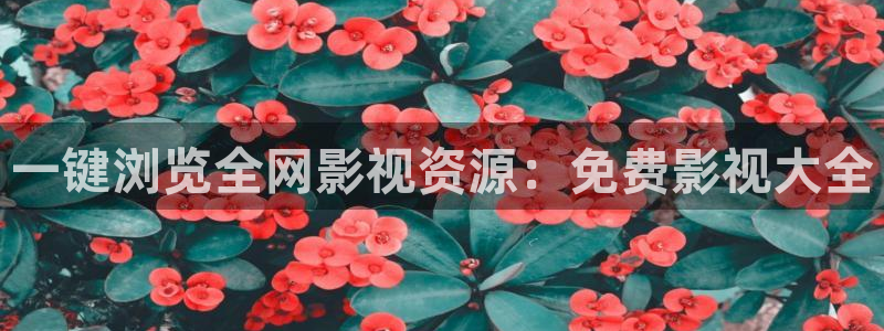 宁津县保利影城：一键浏览全网影视资源：免费影视大全
